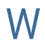 w