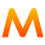 m