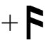 f