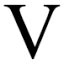 v