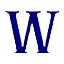 w