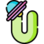 u