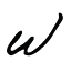 w