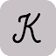 k