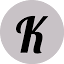 k