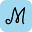 m