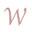 w
