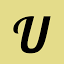 u