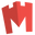 m