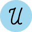 u