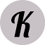 k