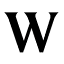 w