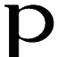 p