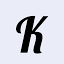 k