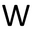 w