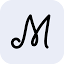 m