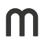 m