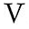 v
