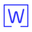 w