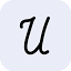 u