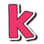 k