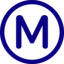 m