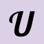u